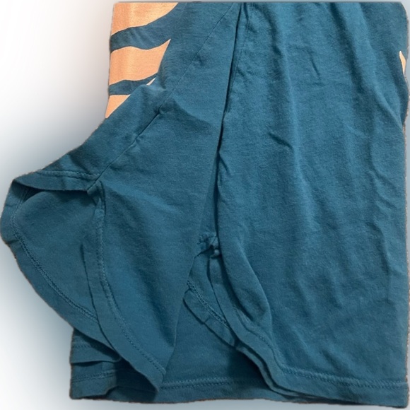 WILDFOX | Distressed Mermaid Skeleton Blue T Shirt | XS - Picture 12 of 16